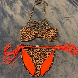 Cheetah Print Bikini 👙💋